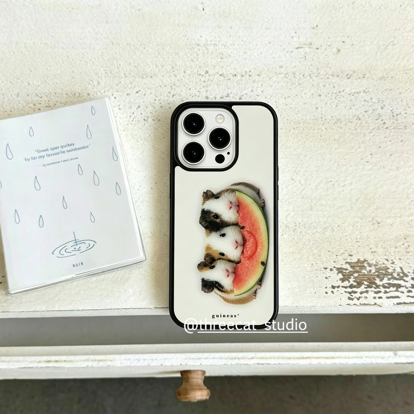 Phone Cases Korean - جراب هاتف كوري بتصميم خنزير غيني