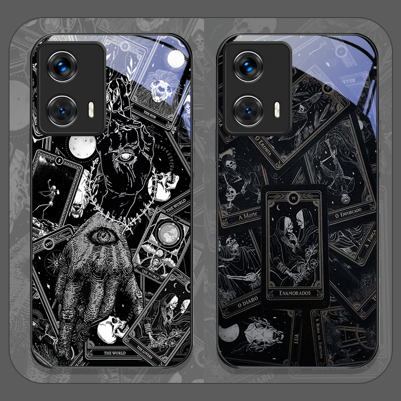 Phone Cases Motorola - غطاء هاتف زجاجي مقوى مطبوع عليه
