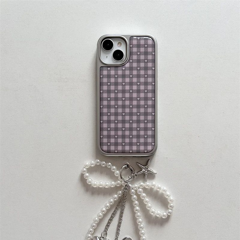 Phone Cases Cool Girl - الوردي الأرجواني على شكل قلب متقلب