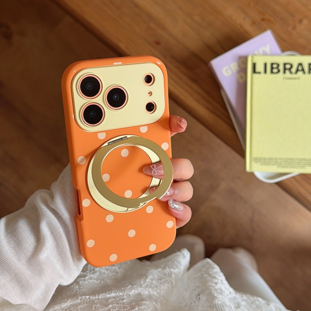 Phone Cases With Stand - إنس بولكا دوت ماجنيتيك 360 °
