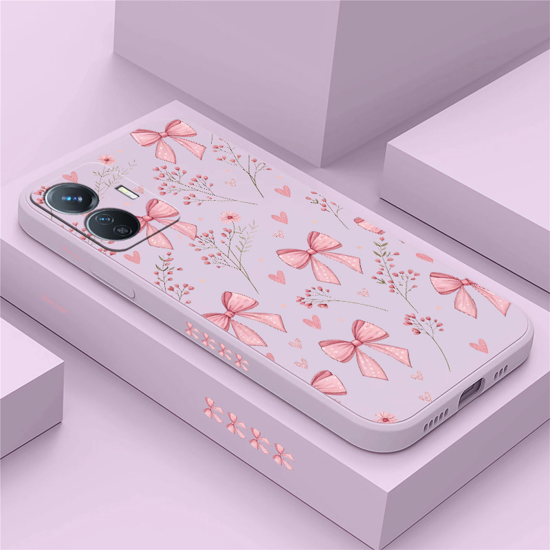 Phone Cases Vivo - غطاء هاتف سيليكون ماتي لـ Vivo