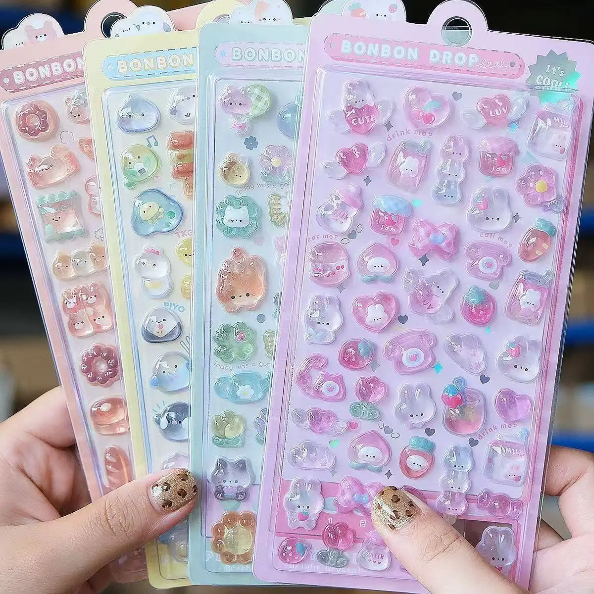 Phone Cases Diy - ملصقات كاواي ثلاثية الأبعاد من الراتنج
