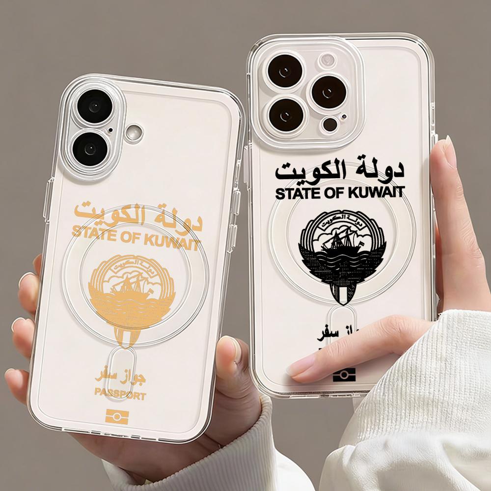 Phone Cases Kuwait - جراب هاتف بتصميم جواز السفر الكويتي