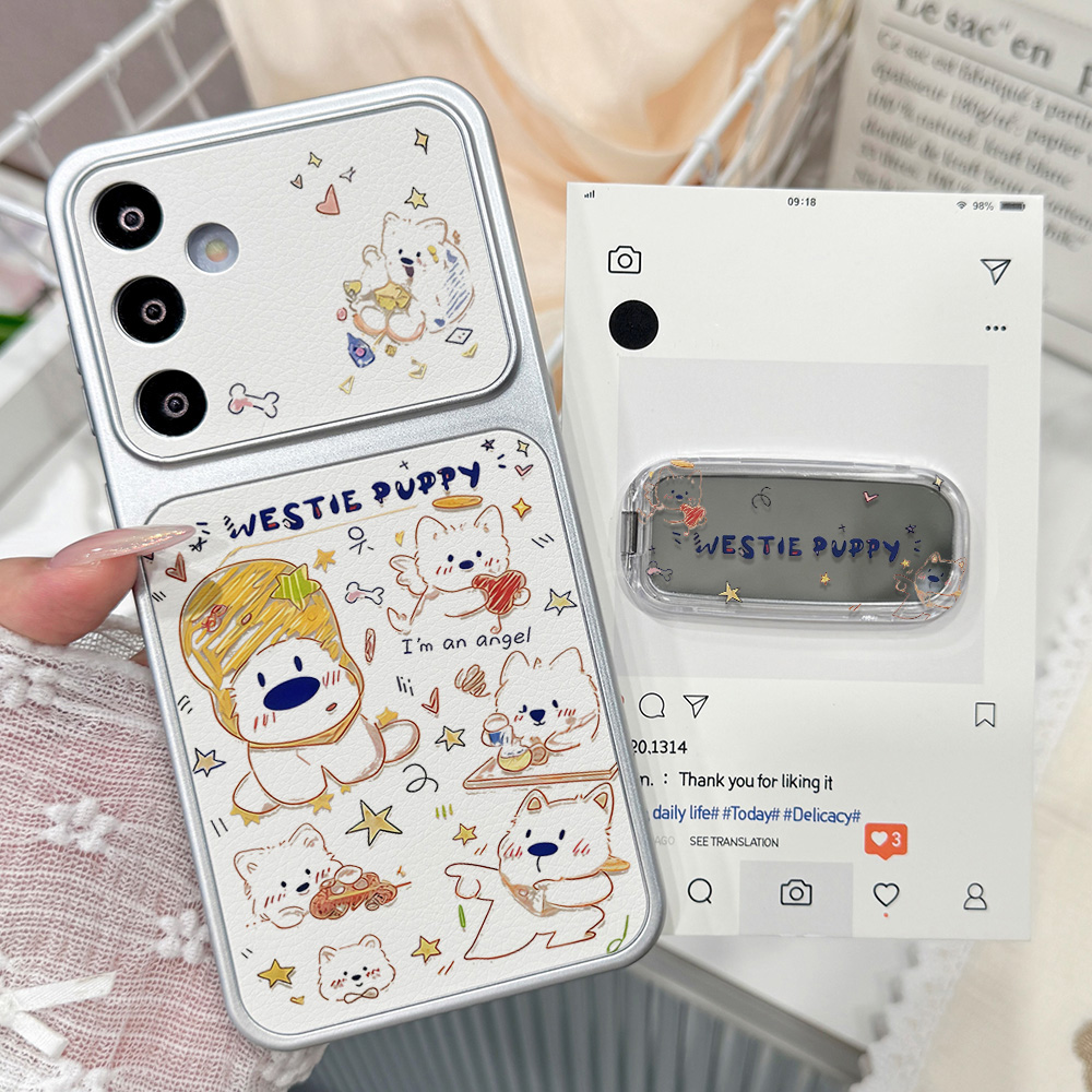 جراب هاتف بتصميم كلب كرتوني لط - مراجعة Phone Cases With Stand وسعره