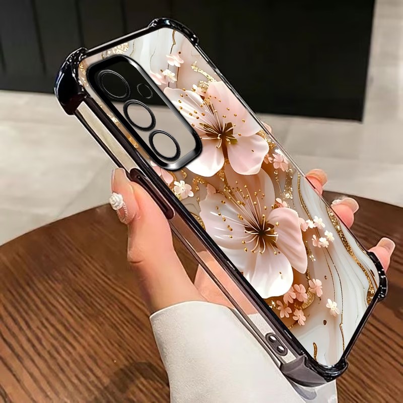 غطاء هاتف شفاف مزخرف بالزهور و - مراجعة Phone Cases Clear وسعره
