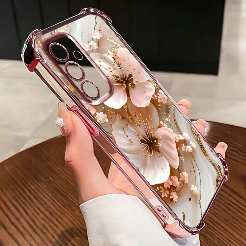غطاء هاتف شفاف مزخرف بالزهور و - مراجعة Phone Cases Clear وسعره