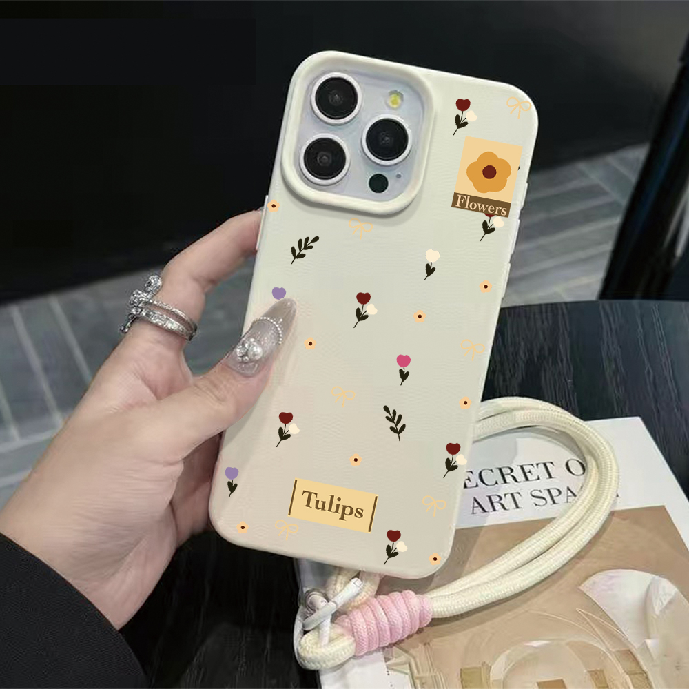 جراب هاتف سيليكون مطفأ اللمعة  - مراجعة Phone Cases With Straps وسعره