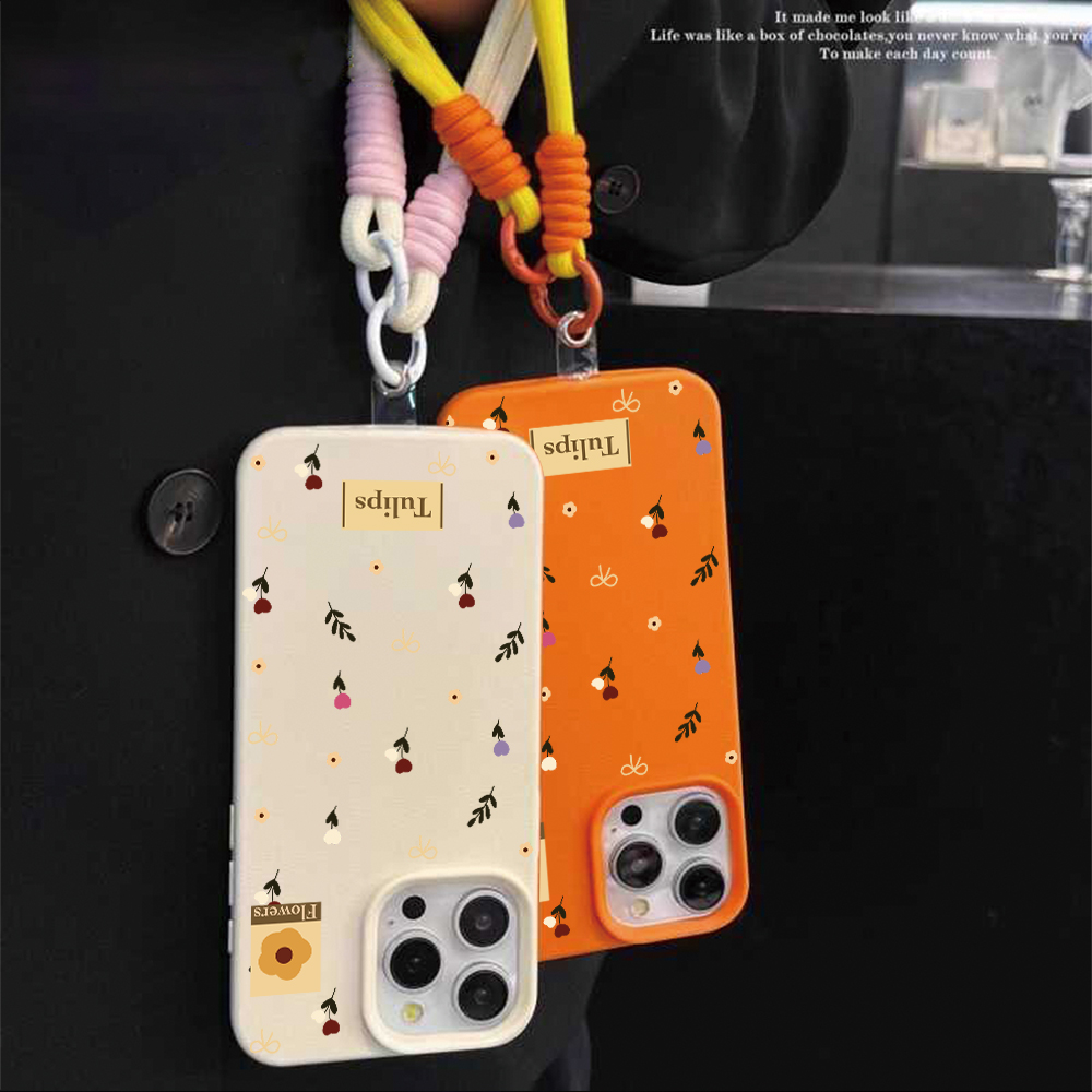 جراب هاتف سيليكون مطفأ اللمعة  - مراجعة Phone Cases With Straps وسعره