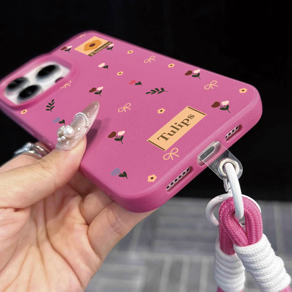 جراب هاتف سيليكون مطفأ اللمعة  - مراجعة Phone Cases With Straps وسعره