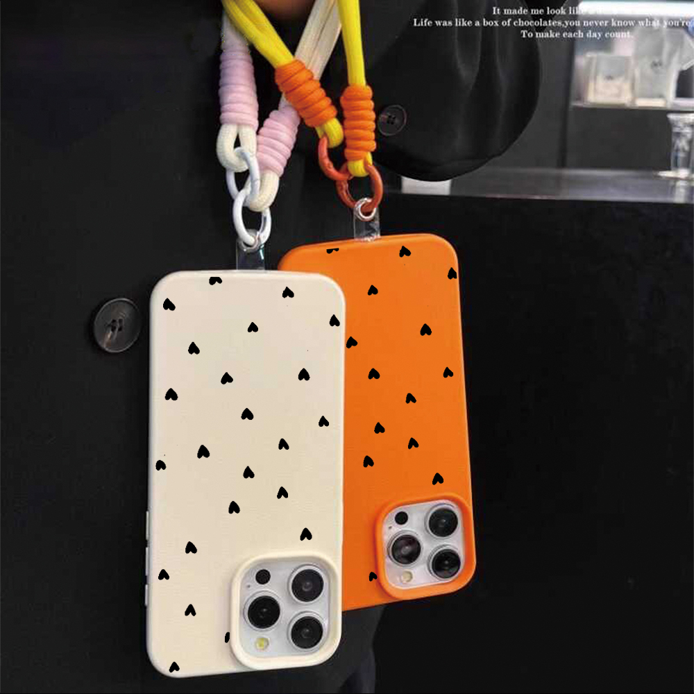 جراب هاتف سيليكون مطفأ اللمعة  - مراجعة Phone Cases With Straps وسعره