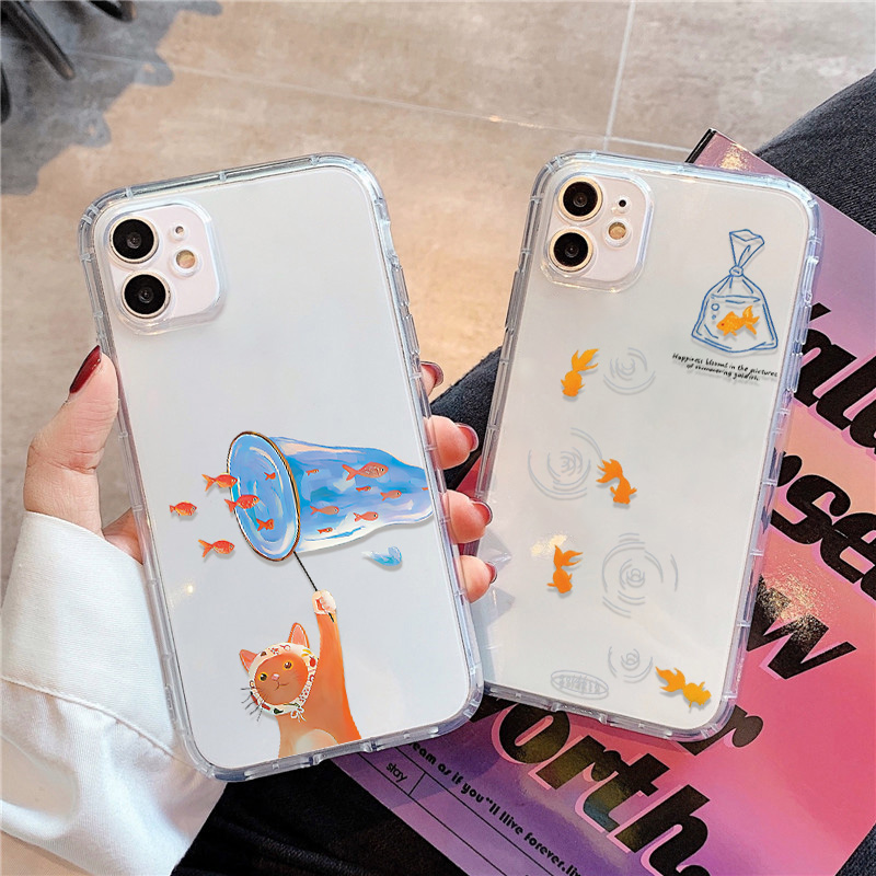 حافظة هاتف شفافة على شكل سمكة  - مراجعة Phone Cases Clear وسعره