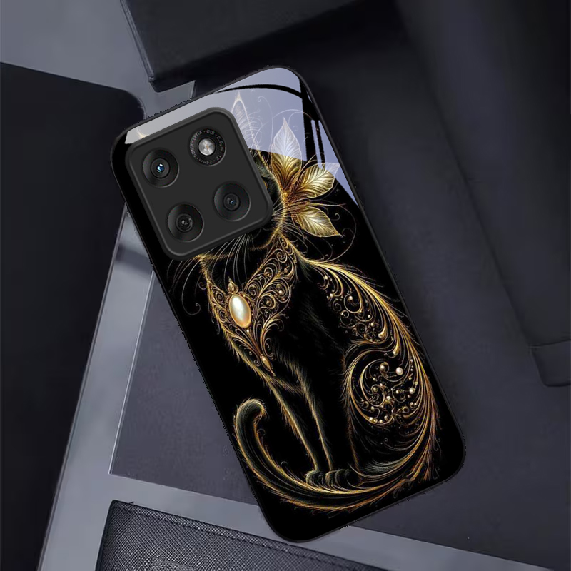 غطاء هاتف زجاجي أسود بتصميم لؤ - مراجعة Phone Cases Motorola وسعره