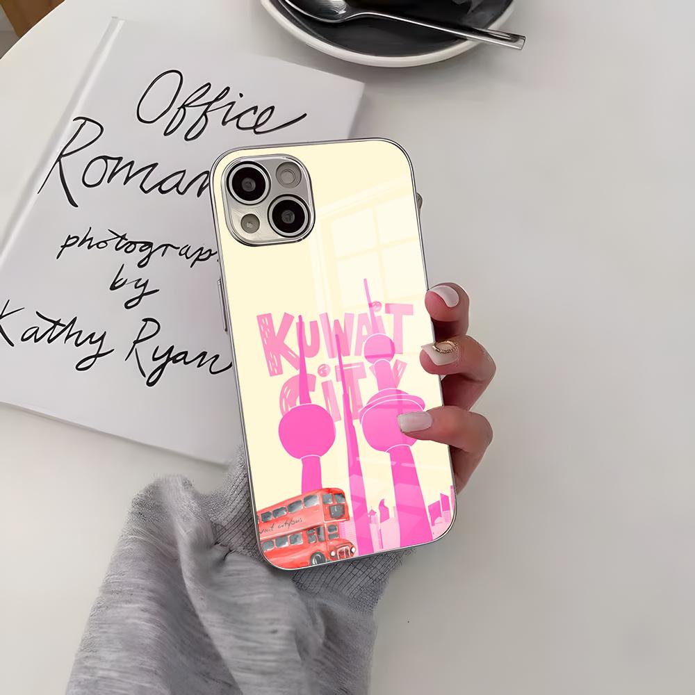 جراب هاتف فاخر بتصميم علم الكو - مراجعة Phone Cases Kuwait وسعره