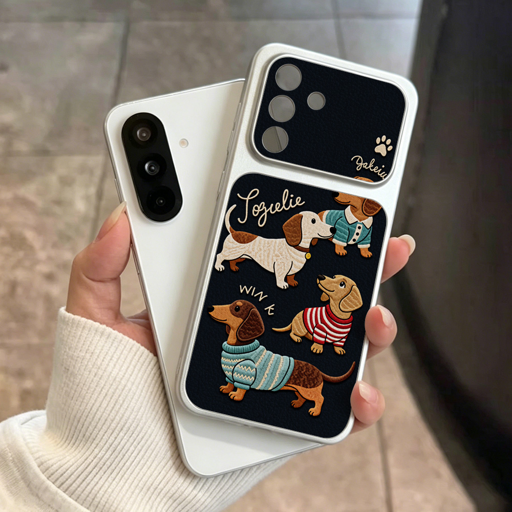 جراب هاتف بتصميم كلب داشهند كر - مراجعة Phone Cases With Straps وسعره