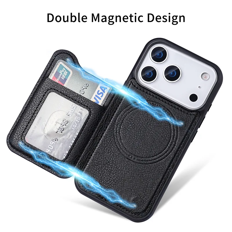 ل Magsafe المغناطيسي محفظة جلد - مراجعة Phone Cases With Magnet وسعره