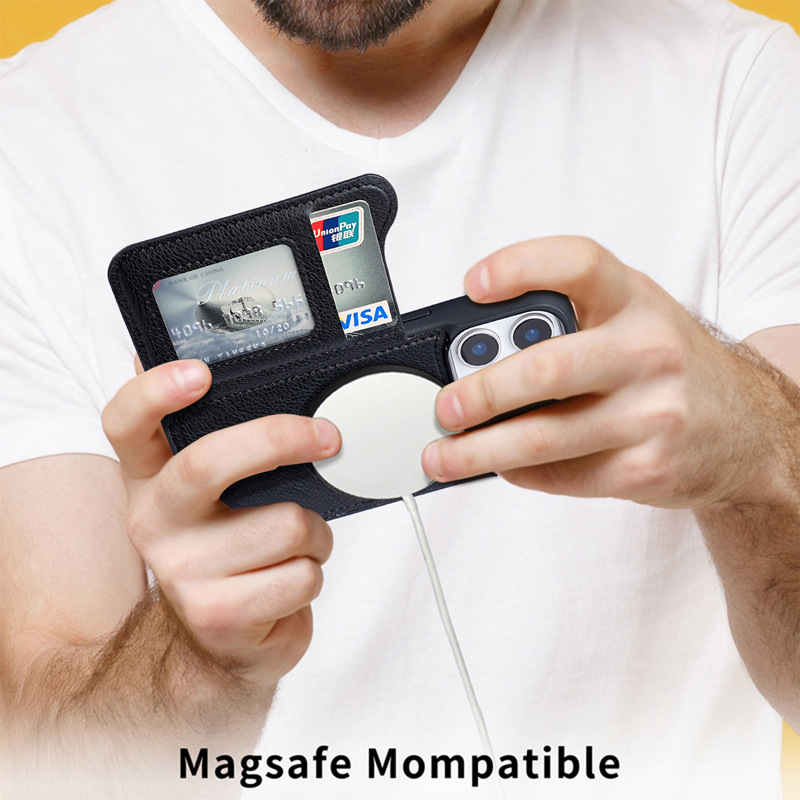 ل Magsafe المغناطيسي محفظة جلد - مراجعة Phone Cases With Magnet وسعره