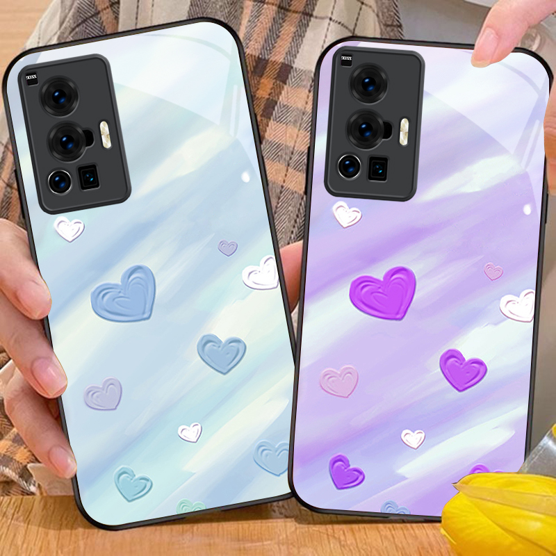 جراب هاتف زجاجي أسود بتصميم فن - مراجعة Phone Cases Vivo وسعره