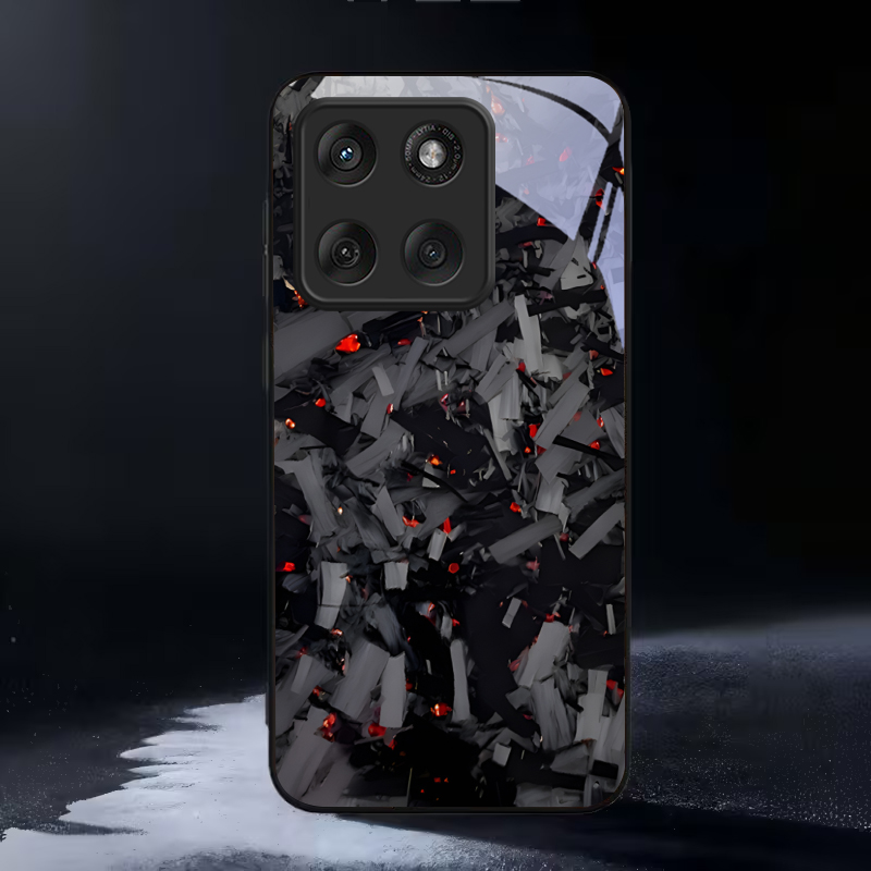 غطاء هاتف زجاجي أسود بتصميم ال - مراجعة Phone Cases Motorola وسعره