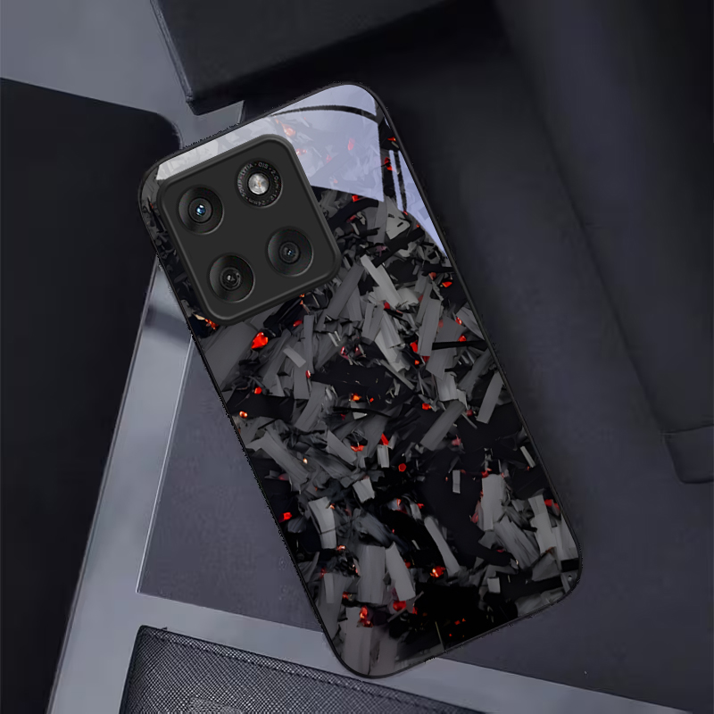 غطاء هاتف زجاجي أسود بتصميم ال - مراجعة Phone Cases Motorola وسعره