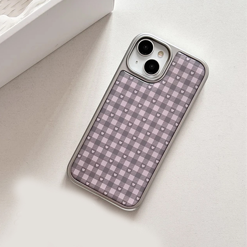 الوردي الأرجواني على شكل قلب م - مراجعة Phone Cases Cool Girl وسعره