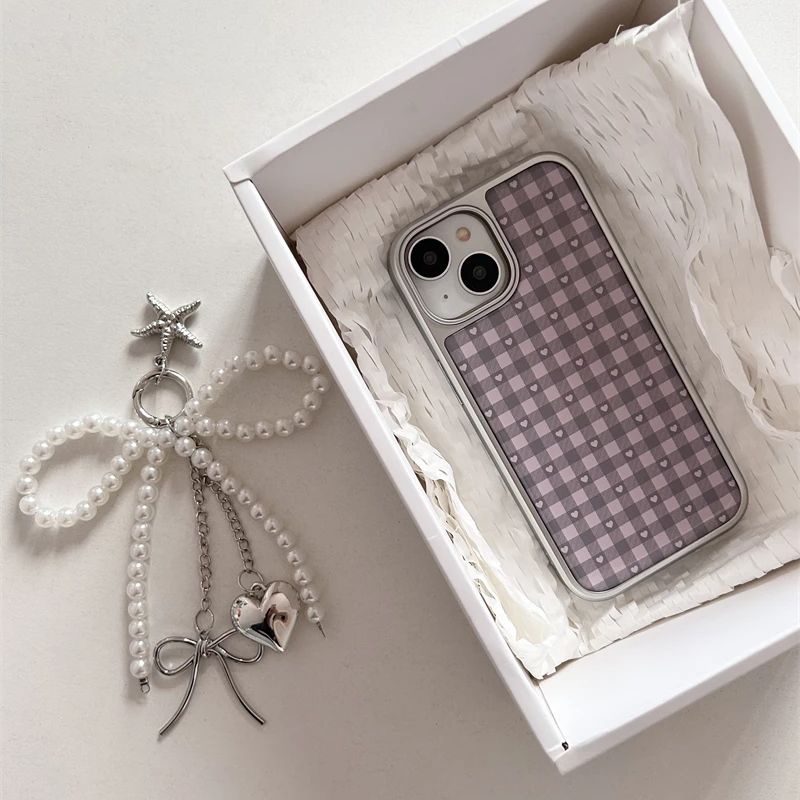 الوردي الأرجواني على شكل قلب م - مراجعة Phone Cases Cool Girl وسعره