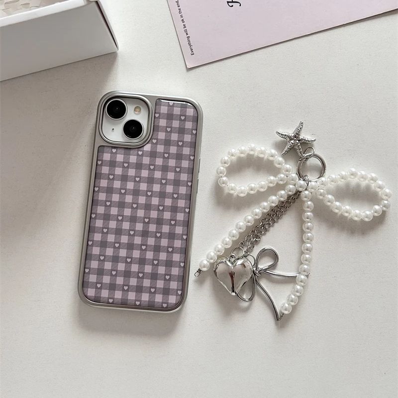 الوردي الأرجواني على شكل قلب م - مراجعة Phone Cases Cool Girl وسعره