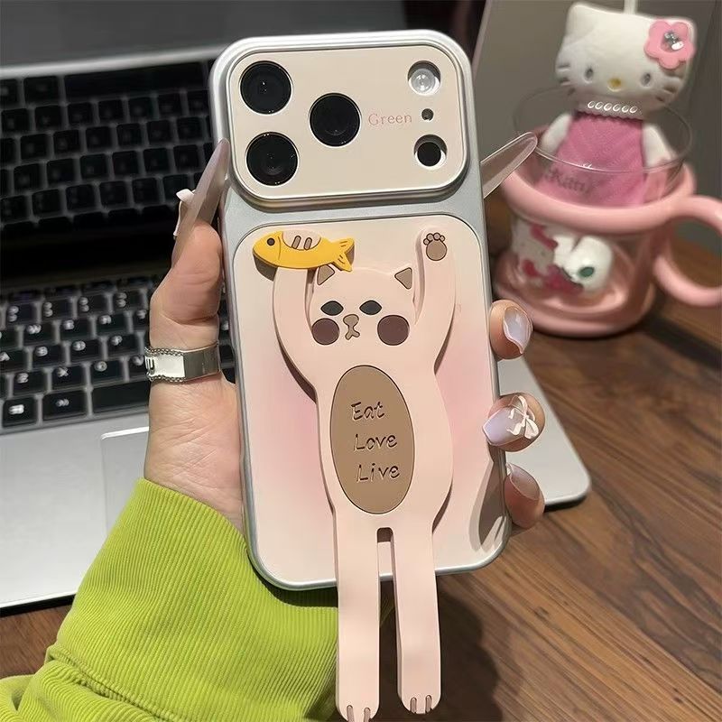 غطاء هاتف بنمط الليتشي لآيفون  - مراجعة Phone Cases With Stand وسعره