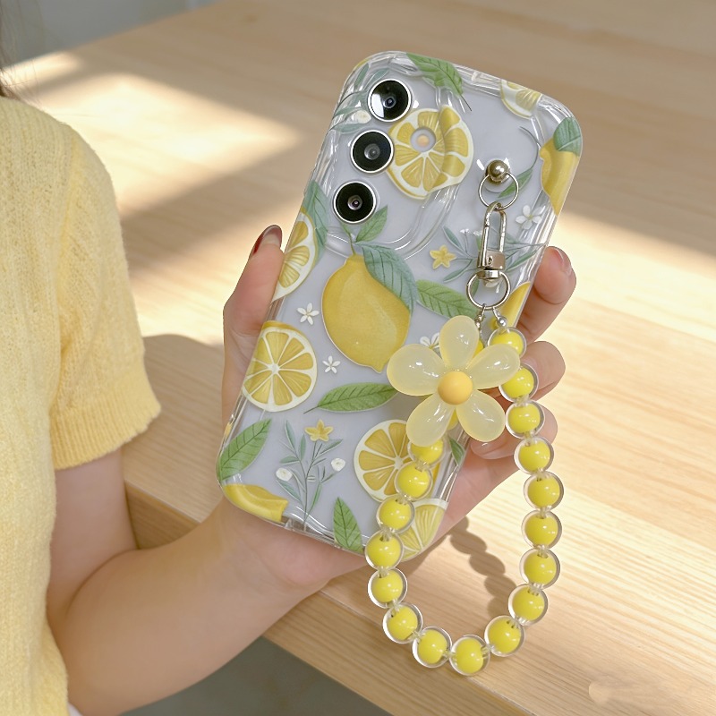 جراب هاتف بتصميم زهرة الليمون  - مراجعة Phone Cases Yellow وسعره
