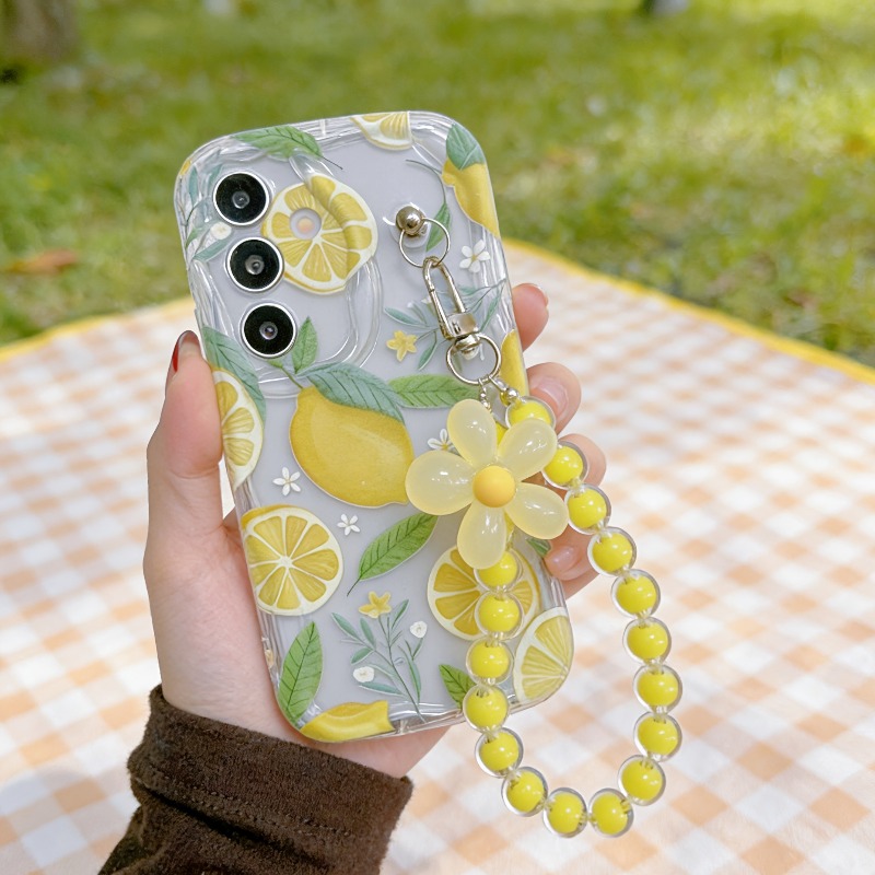 جراب هاتف بتصميم زهرة الليمون  - مراجعة Phone Cases Yellow وسعره