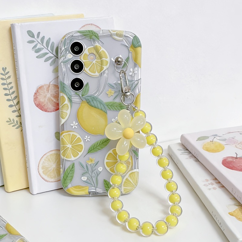 جراب هاتف بتصميم زهرة الليمون  - مراجعة Phone Cases Yellow وسعره