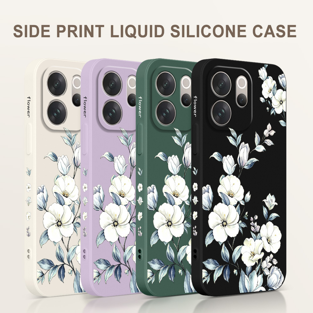 غطاء هاتف بتصميم زهور متعرجة ل - مراجعة Phone Cases Vivo وسعره