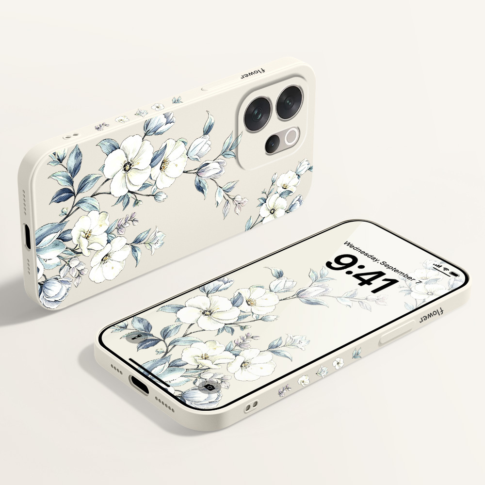 غطاء هاتف بتصميم زهور متعرجة ل - مراجعة Phone Cases Vivo وسعره