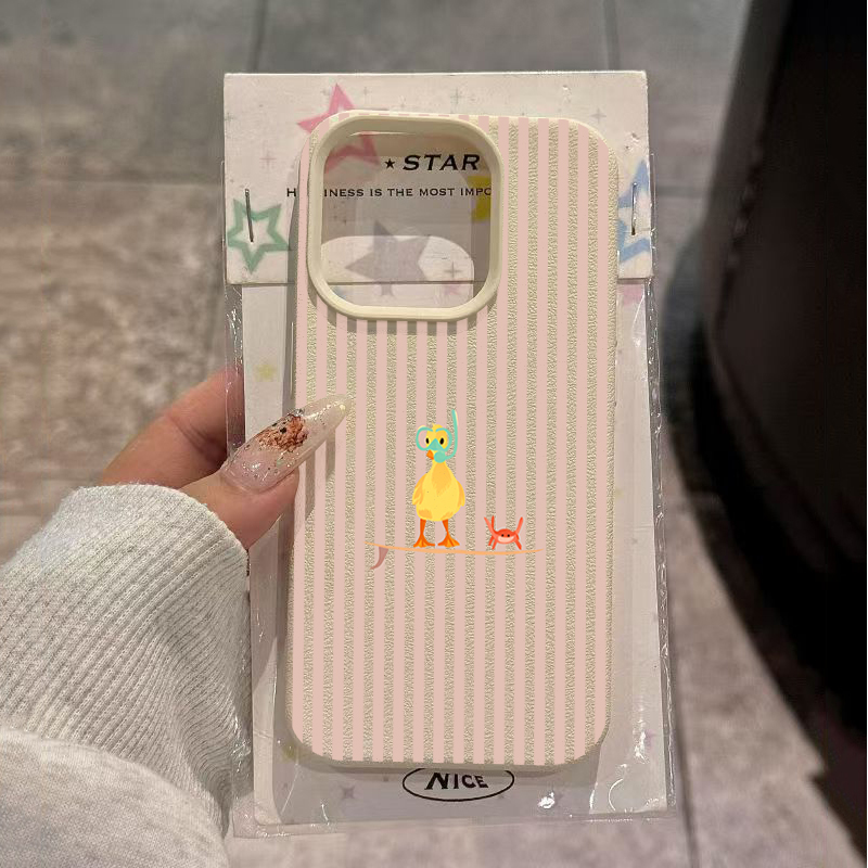 جراب هاتف بتصميم بطة غوص مخططة - مراجعة Phone Cases Yellow وسعره