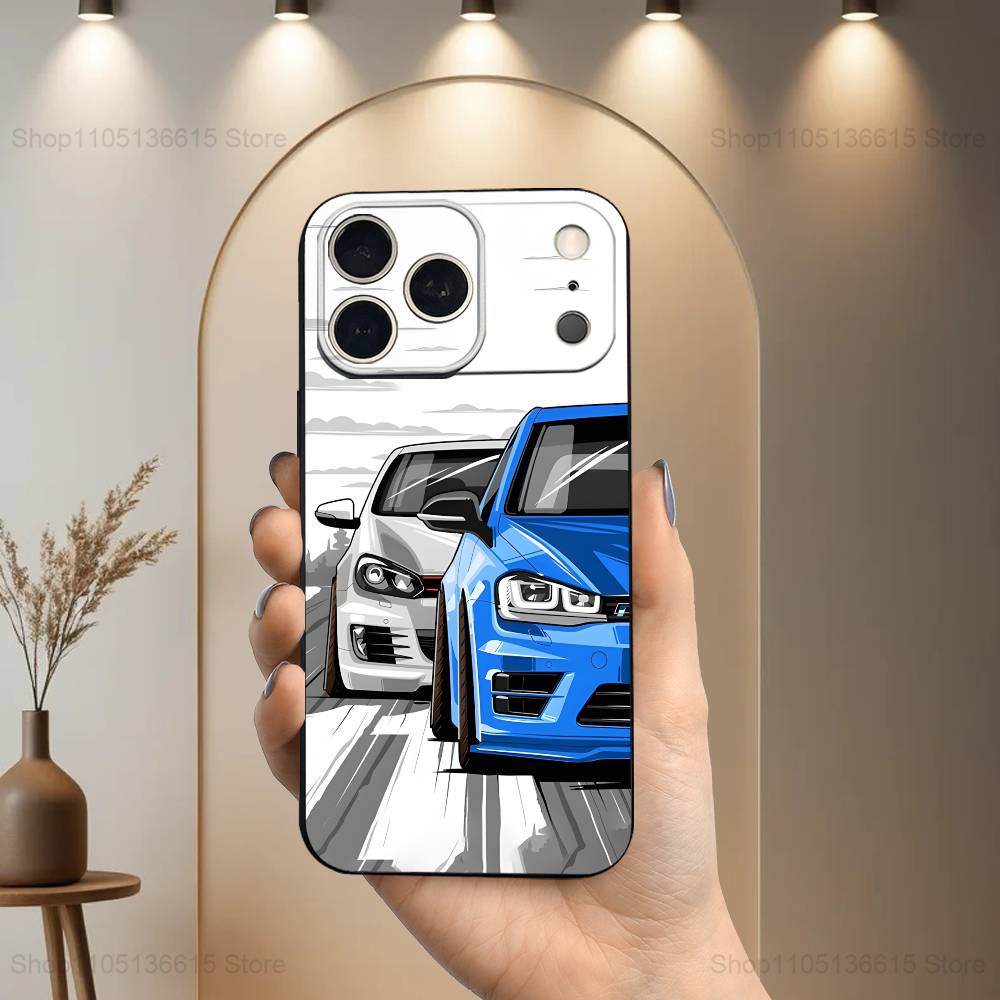 Car V-Volkswagens-Golf Cool  C - مراجعة Phone Cases Louis Vuitton وسعره
