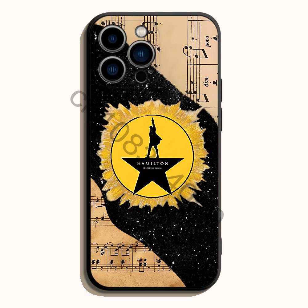 غطاء هاتف سيليكون أسود ناعم من - مراجعة Phone Cases Hamilton وسعره