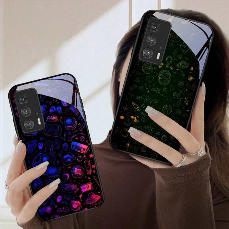 غطاء هاتف زجاجي بنمط نهر النجو - مراجعة Phone Cases Motorola وسعره