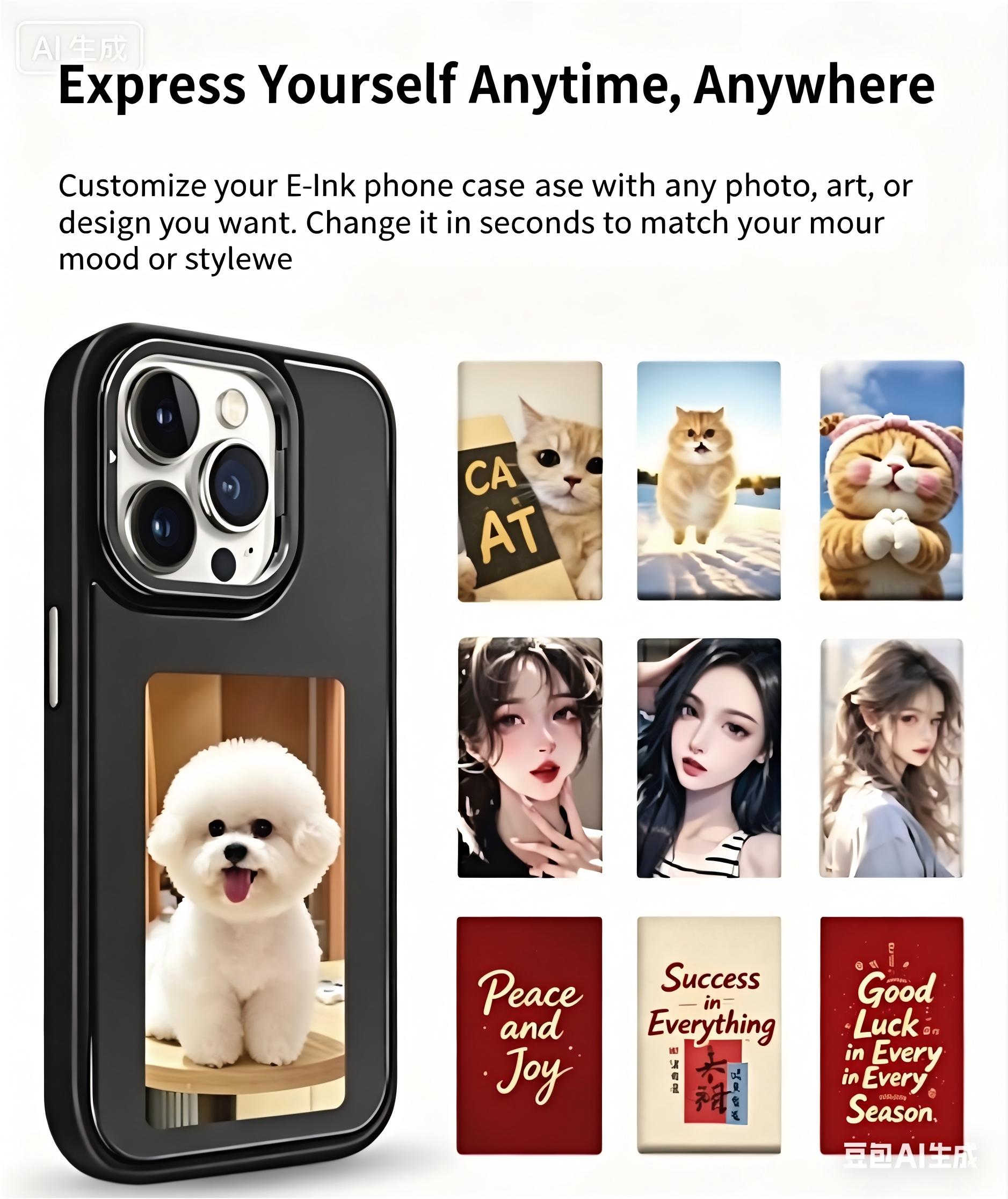 غطاء هاتف ذكي بتقنية NFC وشاشة - مراجعة Phone Cases Diy وسعره