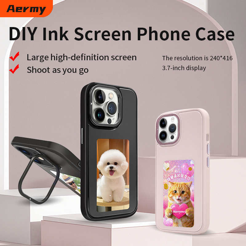 غطاء هاتف ذكي بتقنية NFC وشاشة - مراجعة Phone Cases Diy وسعره