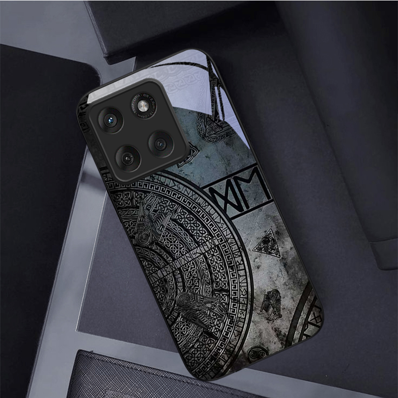غطاء هاتف زجاجي أسود بتصميم ال - مراجعة Phone Cases Motorola وسعره