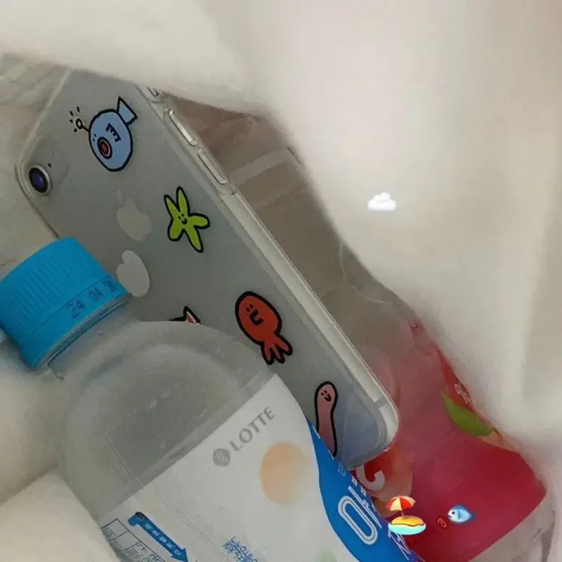 Ins Kawaii Ocean Creatures حاف - مراجعة Phone Cases Y2K وسعره