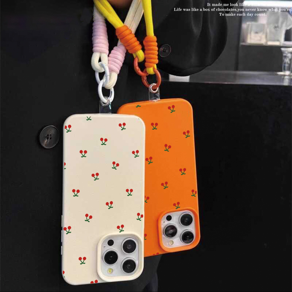 جراب هاتف سيليكون مطفأ اللمعة  - مراجعة Phone Cases With Straps وسعره