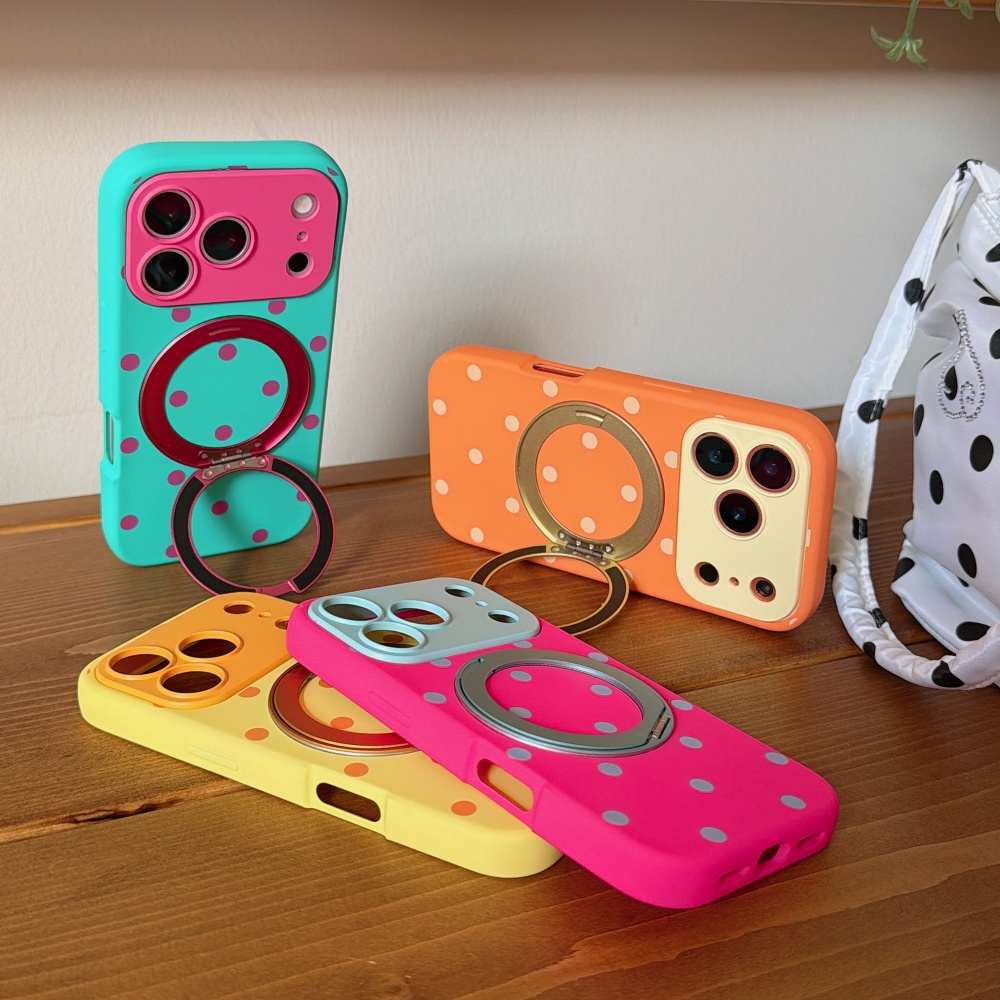 إنس بولكا دوت ماجنيتيك 360 °   - مراجعة Phone Cases With Stand وسعره