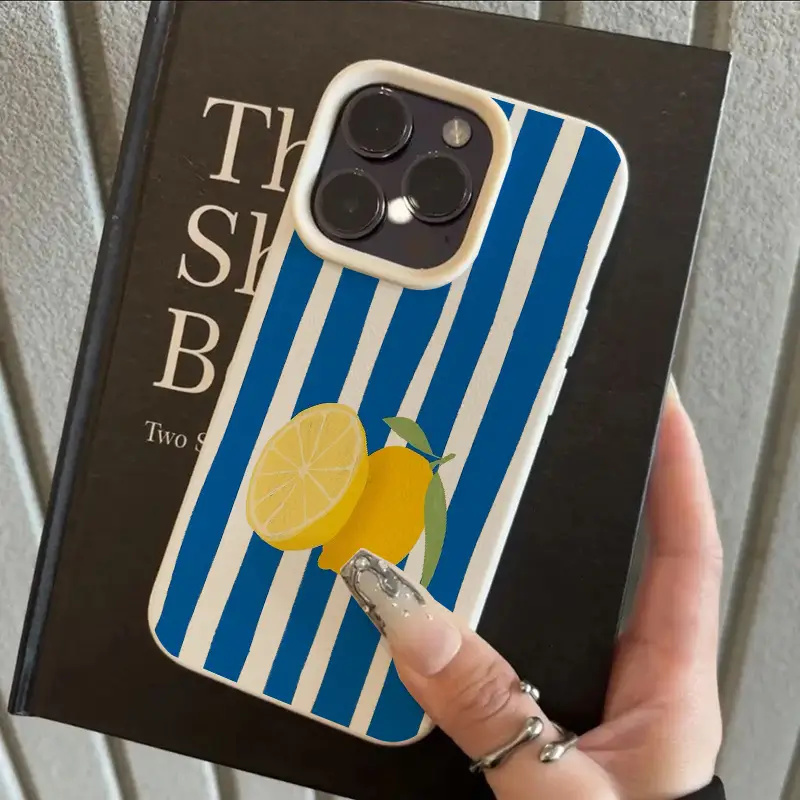 الأصفر الليمون الأزرق شريط نمط - مراجعة Phone Cases Yellow وسعره