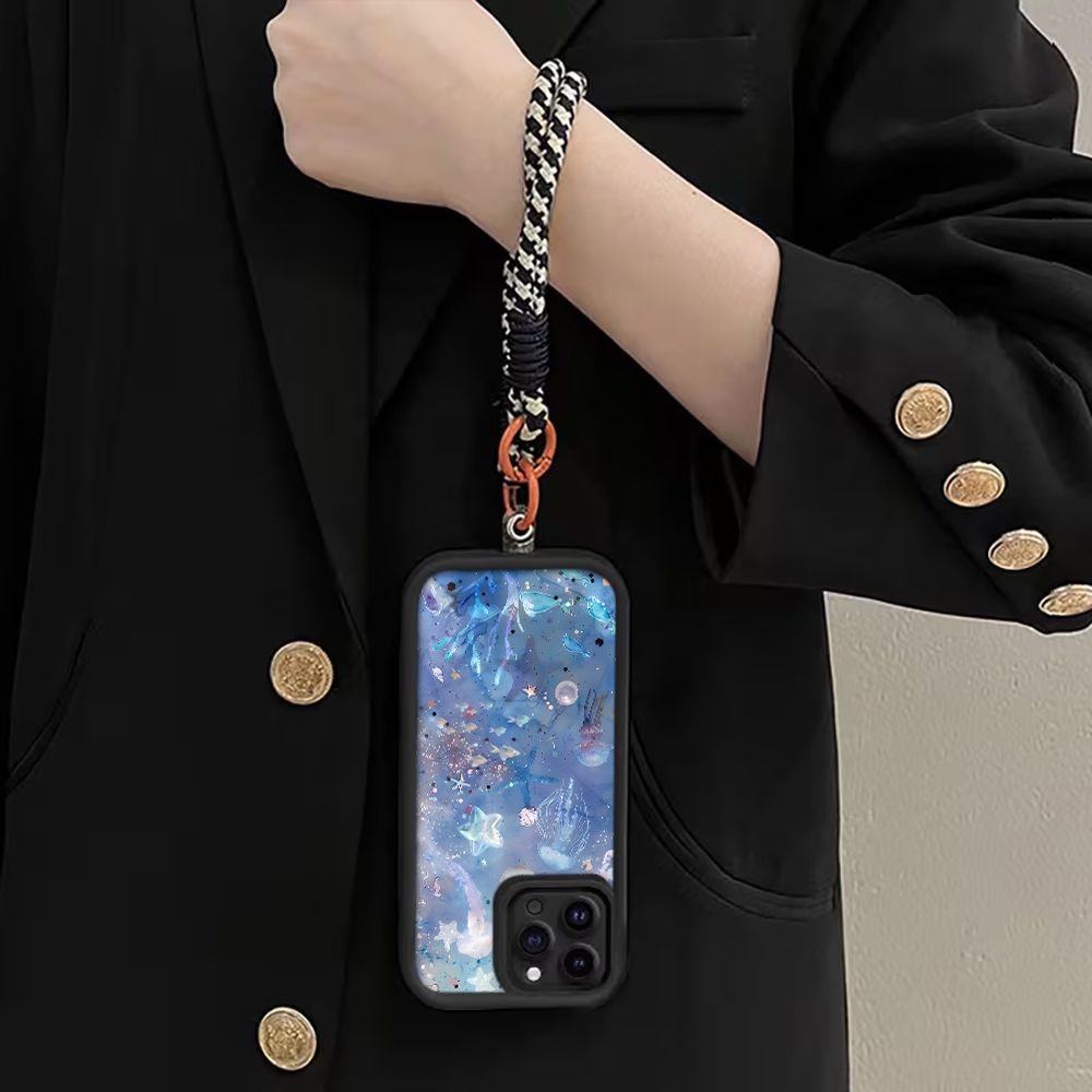 جراب هاتف بتصميم قنديل البحر ا - مراجعة Phone Cases With Straps وسعره
