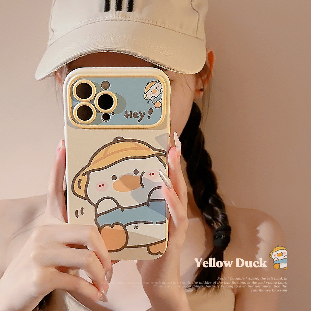 جراب هاتف بتصميم بطة كرتونية ك - مراجعة Phone Cases Korean وسعره