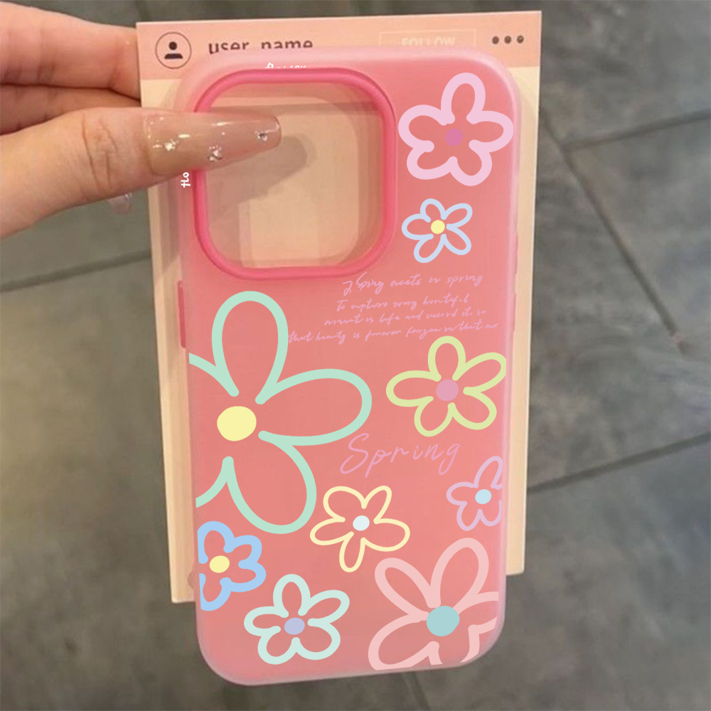 غطاء هاتف بنمط ألوان الحلوى لس - مراجعة Phone Cases Galaxy S24 وسعره