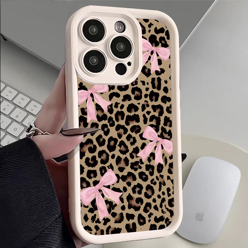 غطاء هاتف فاخر بنقشة الفهد مع  - مراجعة Phone Cases Y2K وسعره