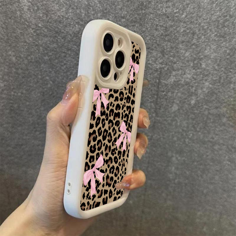 غطاء هاتف فاخر بنقشة الفهد مع  - مراجعة Phone Cases Y2K وسعره