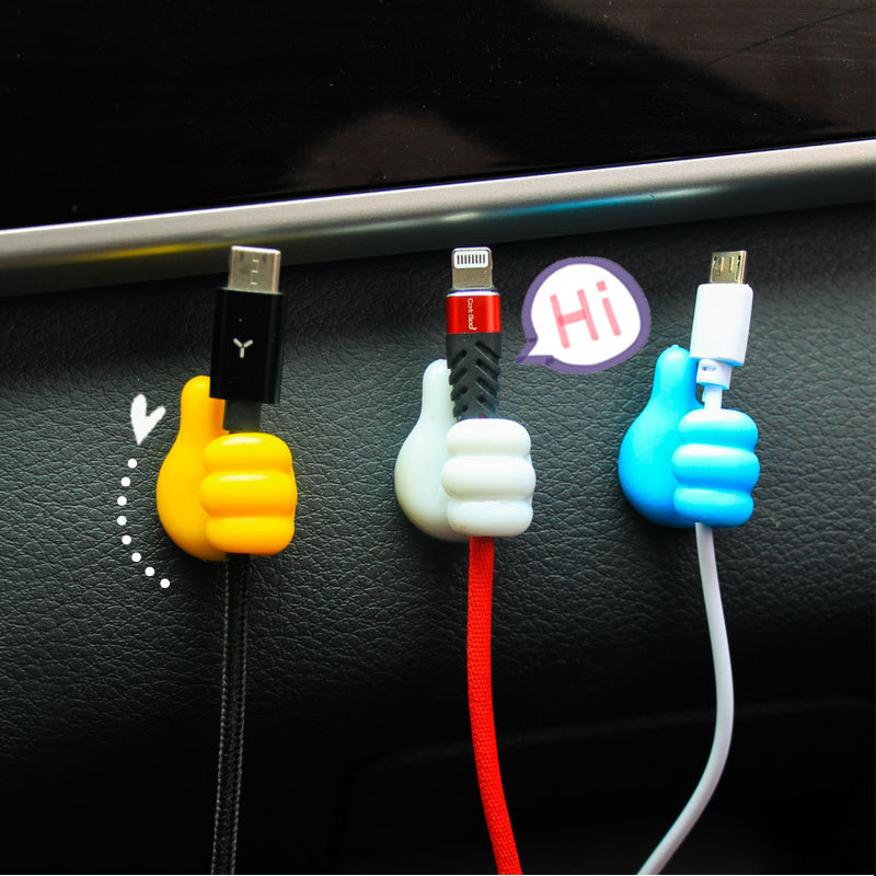 حامل مطاطي على شكل اليد لكابل  - مراجعة Phone Cases Rubber وسعره