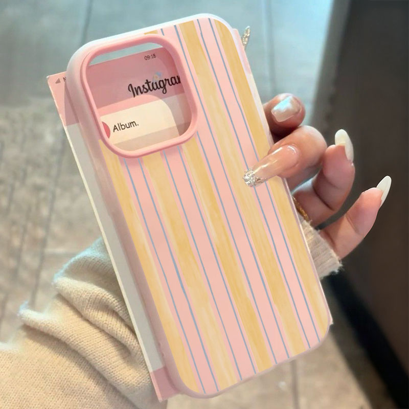 غطاء هاتف أنيق بخطوط صفراء لسا - مراجعة Phone Cases Yellow وسعره